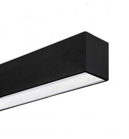 Lineare LED - Deckenaufbauleuchte - MÜNCHEN MINI SCHWARZ - 0,5 m - 1 m - 1,5 m - 2 m - IP54
