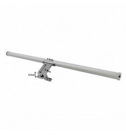 LED-Wandleuchte ORUST 8W - Chrom - 4000K