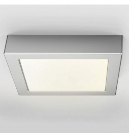 LED Deckenleuchte 20W- Quadratischer Edelstahl - CCT - OSRAM CHIP DURIS E 2835