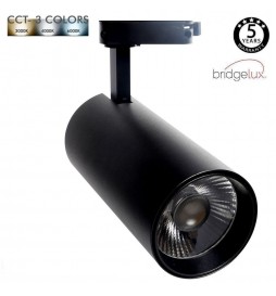LED Strahler 30W MAYA Weiß  1-Phasen-Stromschienen - CCT - DOB Driverless - CRI +90