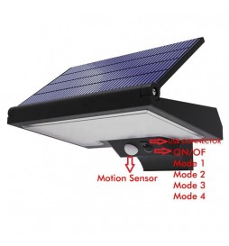 LED Wandleuchte Solar mit Bewegungsmelder PIR