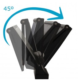 LED Wandleuchte Solar mit Bewegungsmelder PIR