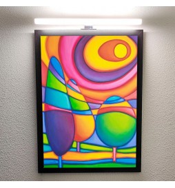 LED-Wandleuchte 7W GRINDA - Chrom - 4000K