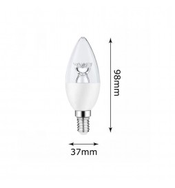 Kerze 6W LED Lampe E14 C37 180º - OSRAM Chip