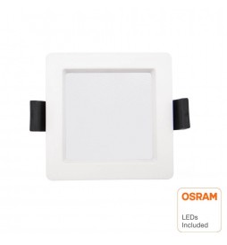LED Einbauleuchte 10W - Quadratisch- OSRAM CHIP DURIS E 2835 - CCT - UGR19