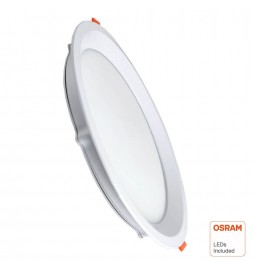 LED Einbauleuchte 20W Rund - OSRAM CHIP DURIS E 2835 - CCT - UGR17