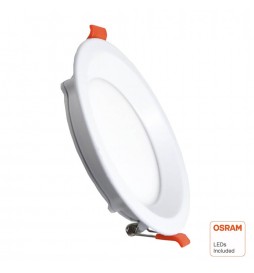 LED Einbauleuchte 12W Rund - OSRAM CHIP DURIS E 2835 - CCT - UGR19