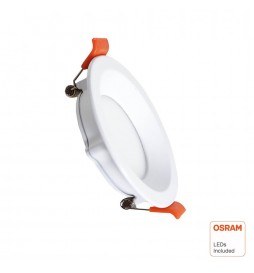 LED Einbauleuchte 10W Rund - OSRAM CHIP DURIS E 2835 - CCT - UGR17