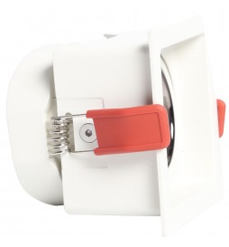LED Strahler Downlight  LED 12W Quadrat Weiß - Bridgelux Chip - UGR11 - CCT- CRI+92