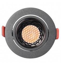 LED Strahler Downlight  LED 12W Schwarz - Bridgelux Chip - UGR11 - CCT- CRI+92