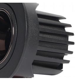 LED Strahler Downlight  LED 12W Schwarz - Bridgelux Chip - UGR11 - CCT- CRI+92