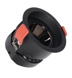 LED Strahler Downlight  LED 12W Schwarz - Bridgelux Chip - UGR11 - CCT- CRI+92