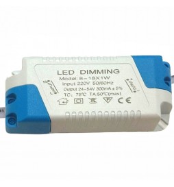Treiber DIMMBAR  für LED Leuchten 8W a 18W - 300mA - TRIAC