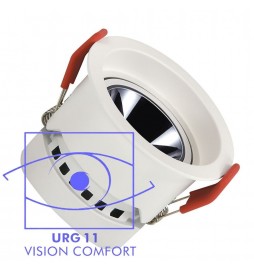 LED Strahler Downlight  LED 12W Weiß - Bridgelux Chip - UGR11 - CCT- CRI+92