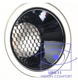 LED Strahler Downlight  LED 12W Quadrat Weiß - Bridgelux Chip - UGR11 - CCT- CRI+92