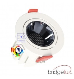 LED Strahler Downlight  LED 12W Weiß - Bridgelux Chip - UGR11 - CCT