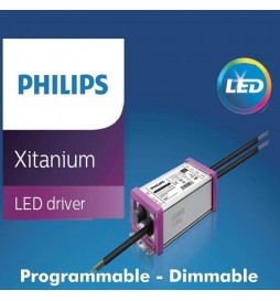 Treiber Dimmbarer programmierbarer XITANIUM Philips für LED euchten bis 100W - 1050 mA - 5 Jahre Garantie