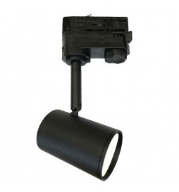 Schienenlampe SCHWARZ für Lampe GU10