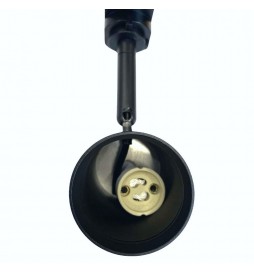 Schienenlampe SCHWARZ für Lampe GU10