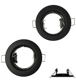 Runder Ring für GU10 MR16 LED dichroitische Glühbirne