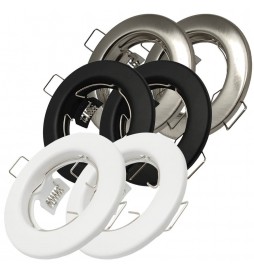 Runder Ring für GU10 MR16 LED dichroitische Glühbirne