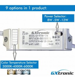 12W FENIX Weiß CRI+93 SURFACE LED-Strahler -  UGR13 - CCT