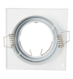 Einstellbarer Quadratischer Kreisring für dichroitische LED GU10 MR16 Lampen