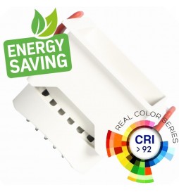LED Strahler Downlight  LED 12W Quadrat Weiß - Bridgelux Chip - UGR11 - CCT- CRI+92