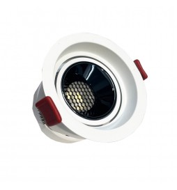 LED Strahler Downlight  LED 12W Weiß - Bridgelux Chip - UGR11 - CCT- CRI+92