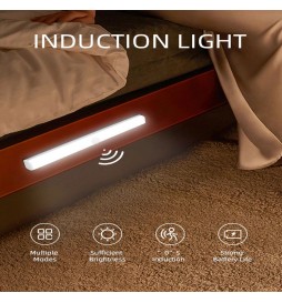Pack 2 – Magnetische LED-Schrankbeleuchtung – Bewegungssensor – Lithiumbatterie – wiederaufladbar über USB