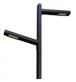 LED Straßenleuchte 100W HELGA - 4 Meter - 6 Meter