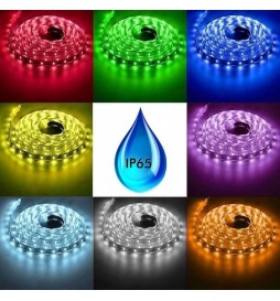 Pack 32W 24V SMART WiFi RGB+CCT LED-Streifen + Fernbedienung - Dimmbar - SMD5050