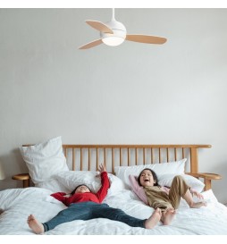 Ventilador LED de techo TICO - 12W CCT - IP20