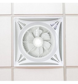 Ventilador LED para techo Armstrong - 44W - CCT - IP20