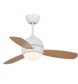 Ventilador LED de techo TICO - 12W CCT - IP20