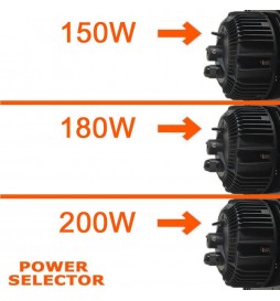 LED Hallenstrahler UFO 150W-180W-200W CCT AVANCE OSRAM CHIP DURIS E 2835