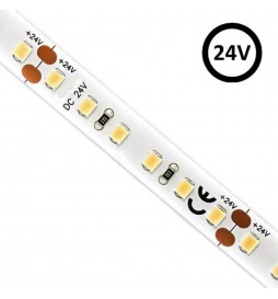 LED-Streifen 24V | 120xLED/m | 5m | SMD2835 | 1100Lm | 12W/M | IP20