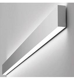 LED Wandleuchte - Lineare - WASHINGTON SCHWARZ - 0,5m - 1m - 1,5m - 2m - IP54