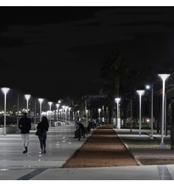LED Straßenleuchte SOLAR 100W SUNWAY ILU10