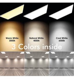 LED Panel 62x62 44W  Philips CertaDrive  UGR17 - CCT