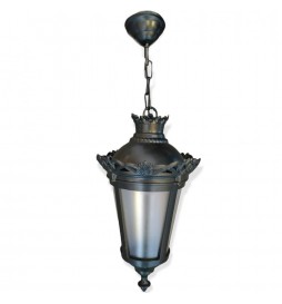 QUEEN Straßenlaterne für E27 LED-Lampe mit Arm - Aluminium