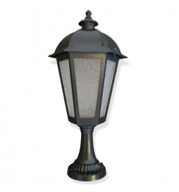 QUEEN auf Wand Straßenlaterne für E27 LED Lampe - Aluminium