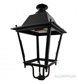 LED Straßenleuchte Aluminium - TUROL - Bridgelux