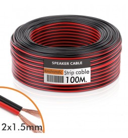 LED Stripe Kasbel (Audio) 2x1.5mm 100 Meter