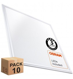 PACK 10 LED Panel 60x60 48W - OSRAM CHIP DURIS E 2835