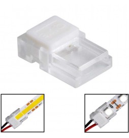 Stecker für COB + SMD-LED-Streifen - 8mm - IP20