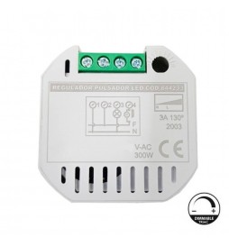 Dimmer für Drucktaste - Tonabnehmer - für LED - TRIAC