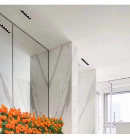 LED Einbaustrahler 8W mit OSRAM Chip 3030 24º UGR17 150lm/W