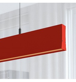 Linearlampe Pendelleuchte LED - LOLA Strukturpastellgelb - 0,5 m - 1m - 1,5m - 2m