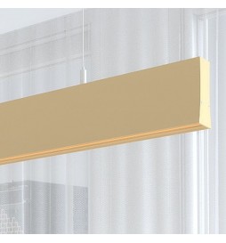 Linearlampe Pendelleuchte LED - LOLA Strukturelfenbein - 0,5 m - 1m - 1,5m - 2m